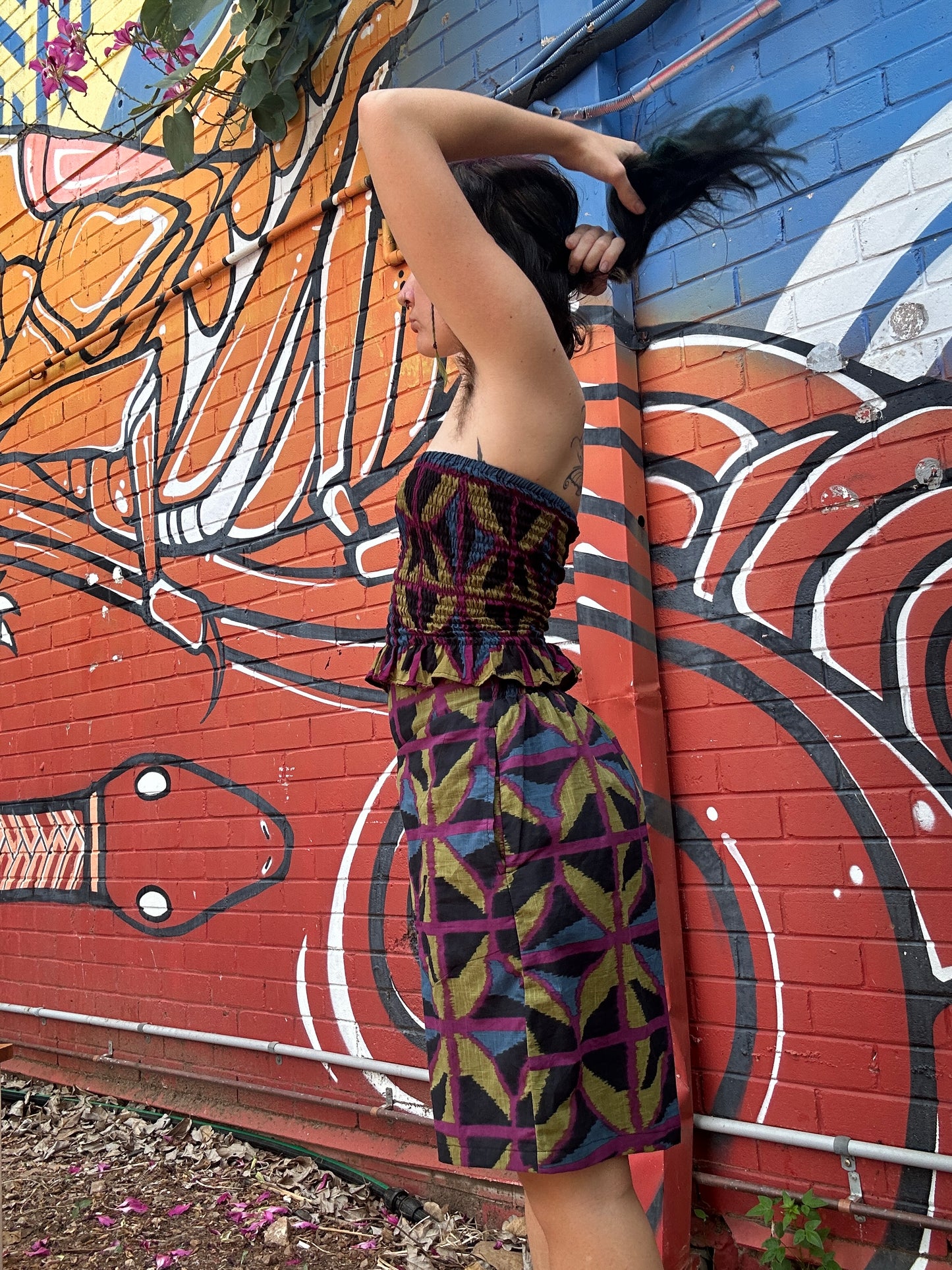 Jewel Spider Bermuda Shorts