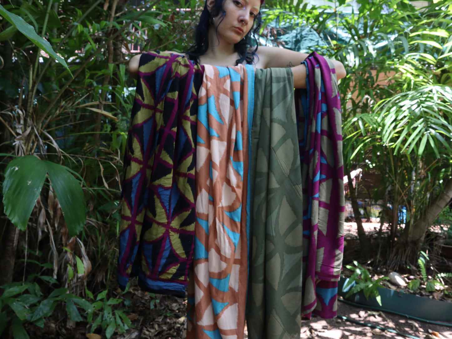 Breezeblock Sarong in Urban camo
