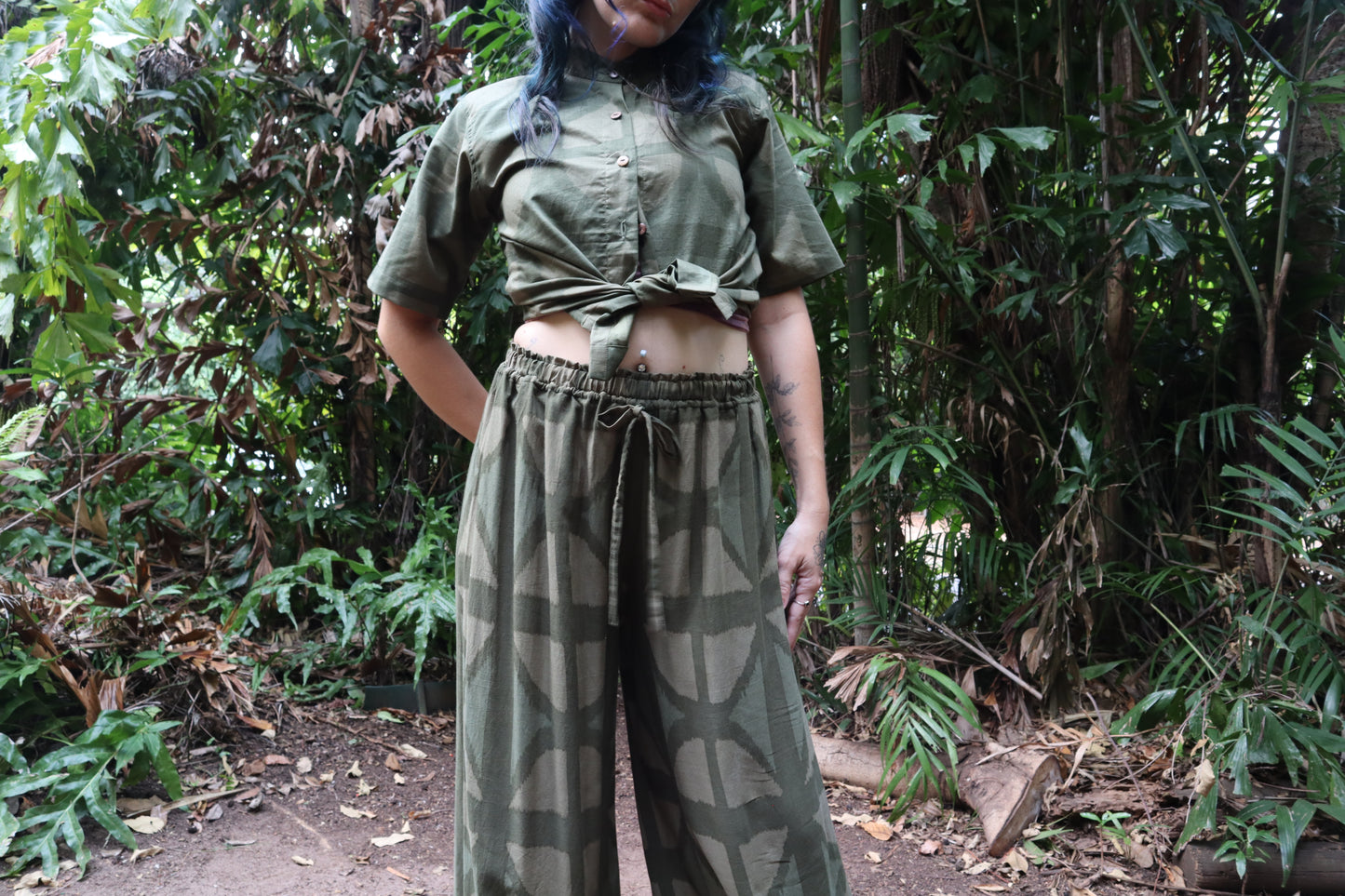 Lounge pants in Urban camo