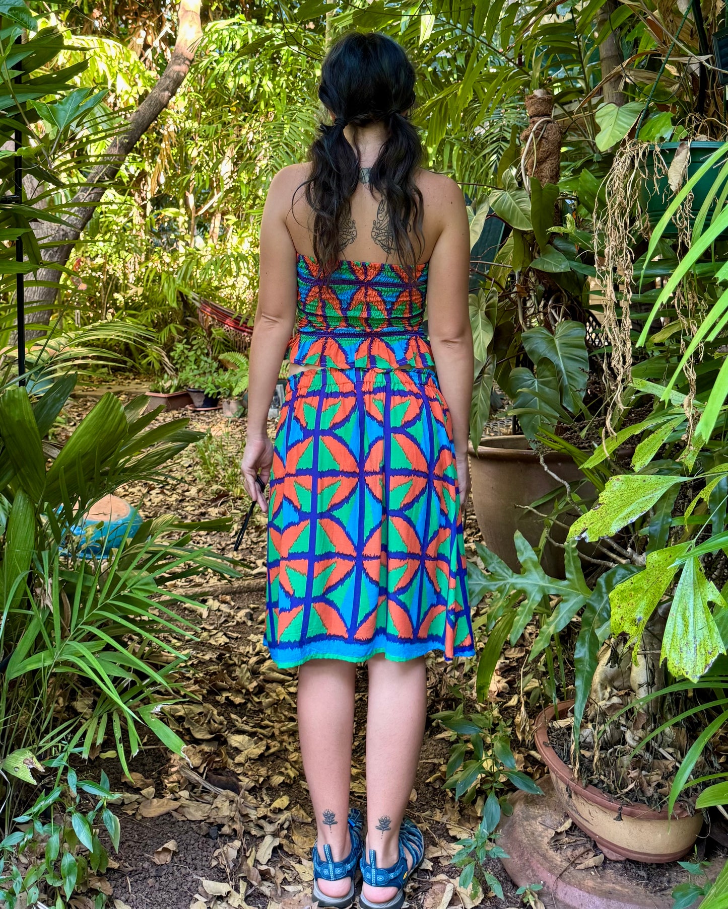 Simple Skirt in Jungle Juice