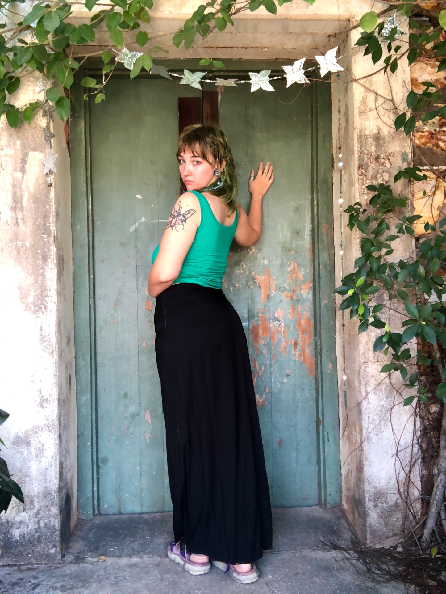 Classic Culottes in Black - Long Length - Ginger Pink Darwin - ethical fashion - darwin clothing shop - darwin clothing store - darwin fashion