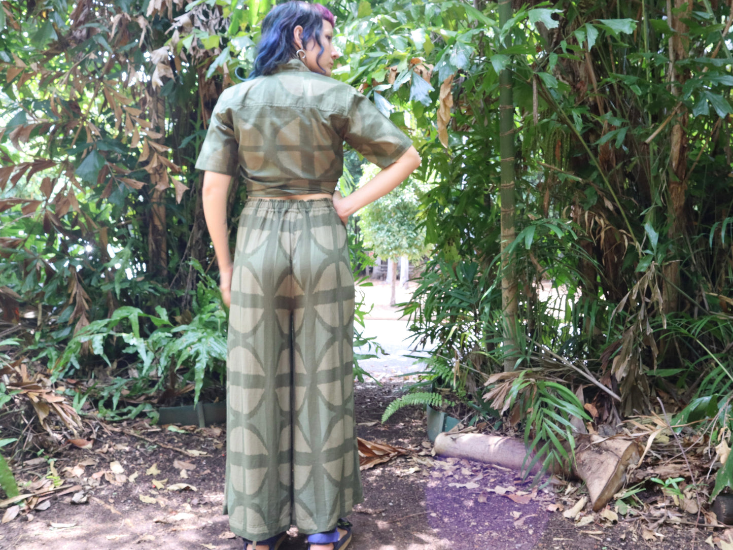 Lounge pants in Urban camo