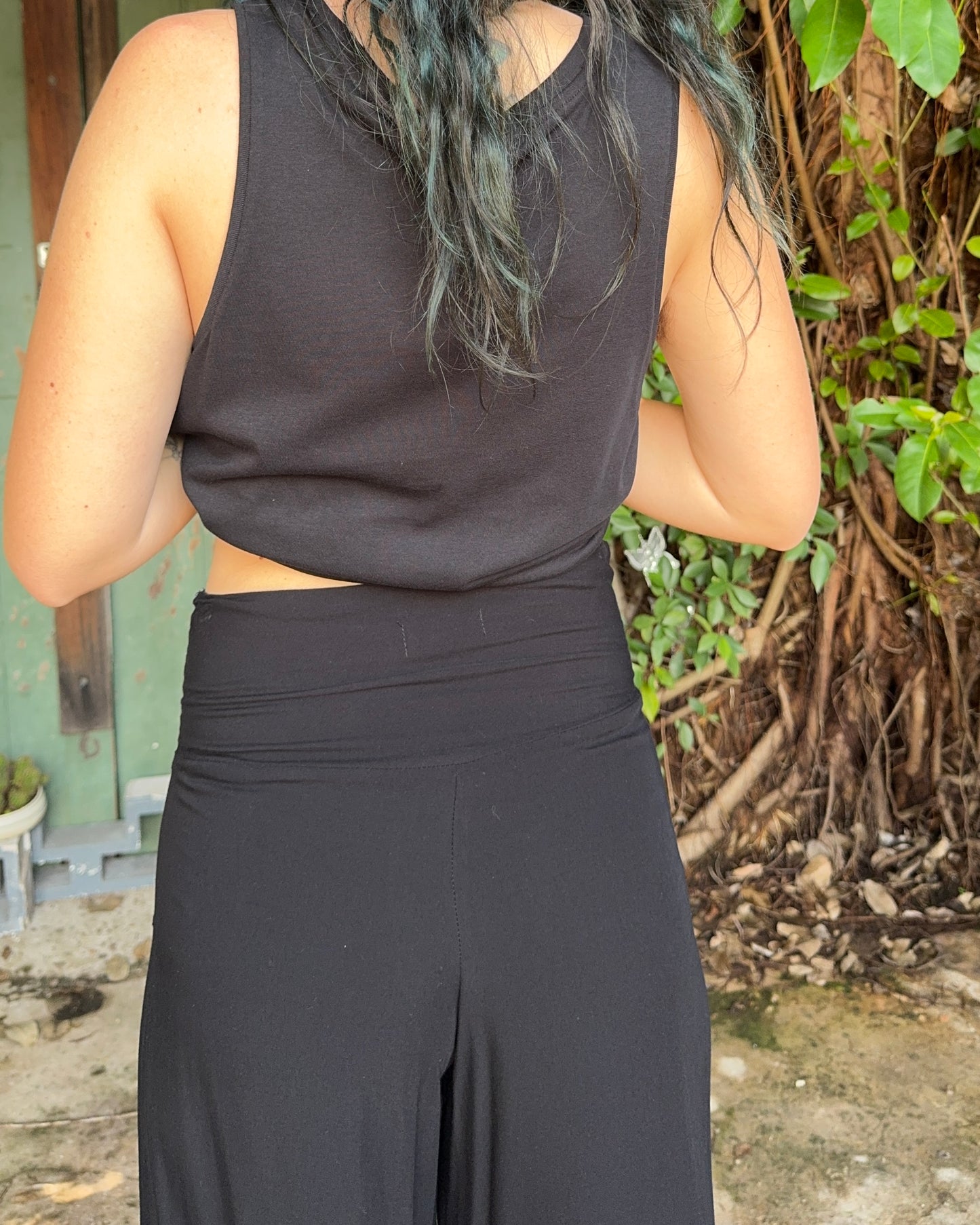 Classic Culottes in Black - Long Length