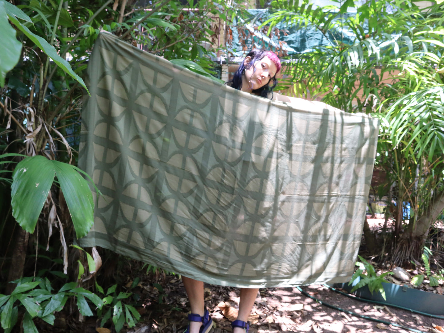 Breezeblock Sarong in Urban camo