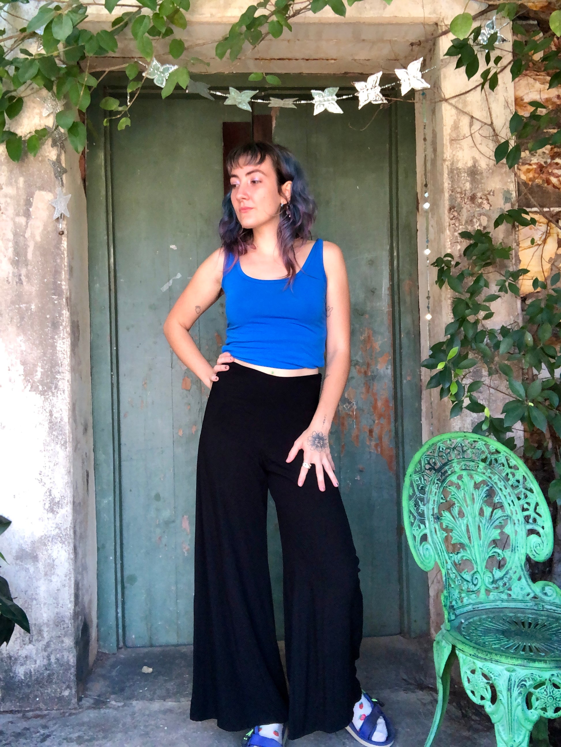 Classic Culottes In Black - Ginger Pink Darwin - ethical fashion - darwin clothing shop - darwin clothing store - darwin fashion