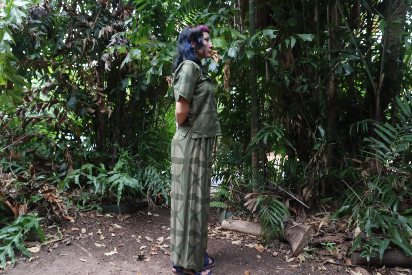 Lounge pants in Urban camo
