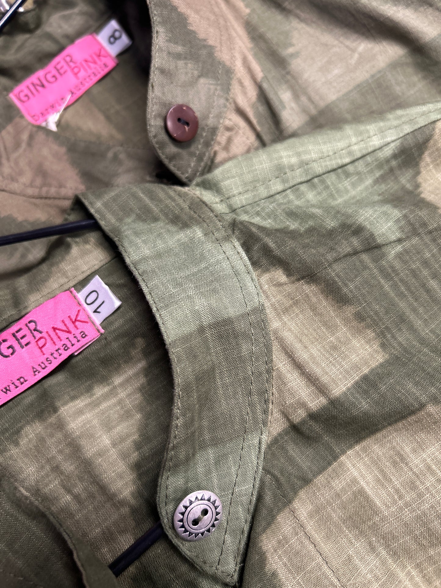 Gold Rush Top in Urban Camo