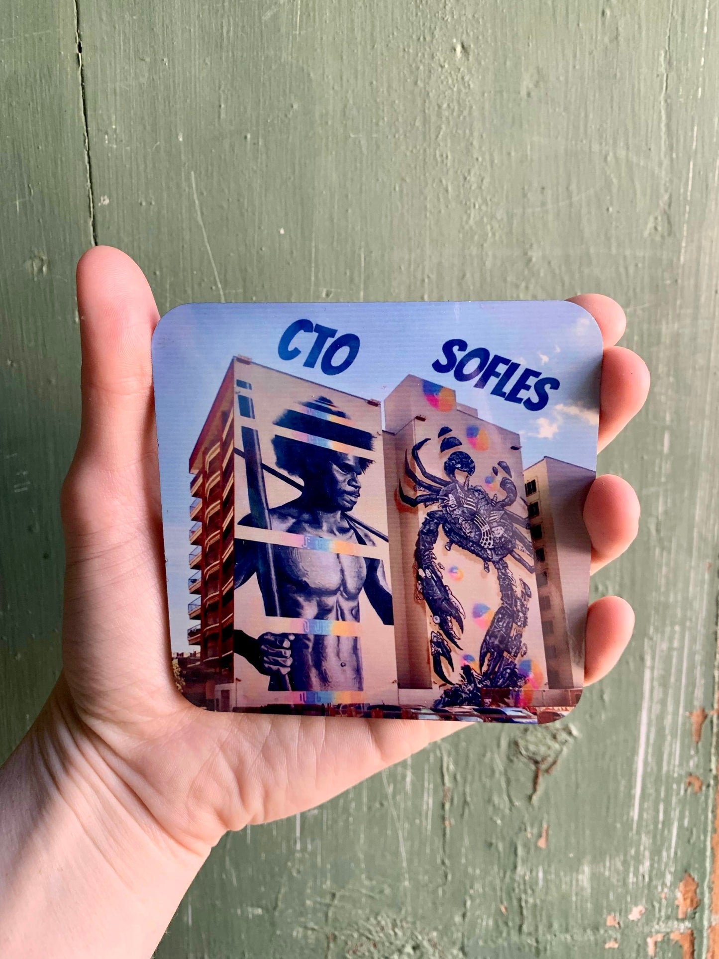 Coasters- Darwin, suburbs and beyond, and street art (MDF) - Ginger Pink Darwin - ethical fashion - darwin clothing shop - darwin clothing store - darwin fashion