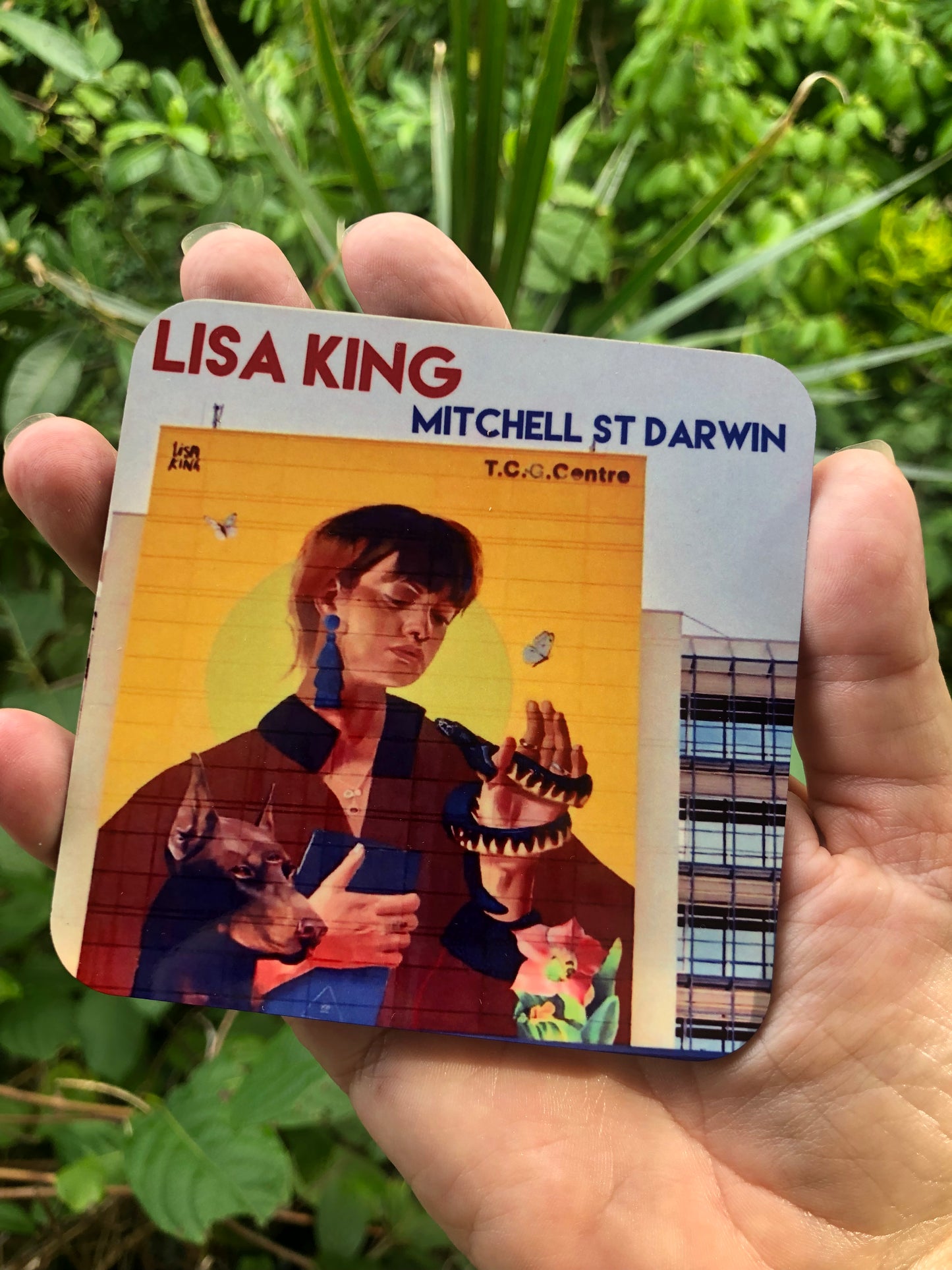 Coasters- Darwin, suburbs and beyond, and street art (MDF) - Ginger Pink Darwin - ethical fashion - darwin clothing shop - darwin clothing store - darwin fashion