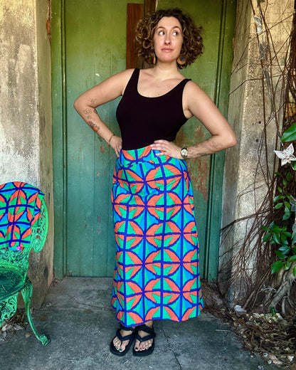 Jungle Juice A-Line Maxi Skirt