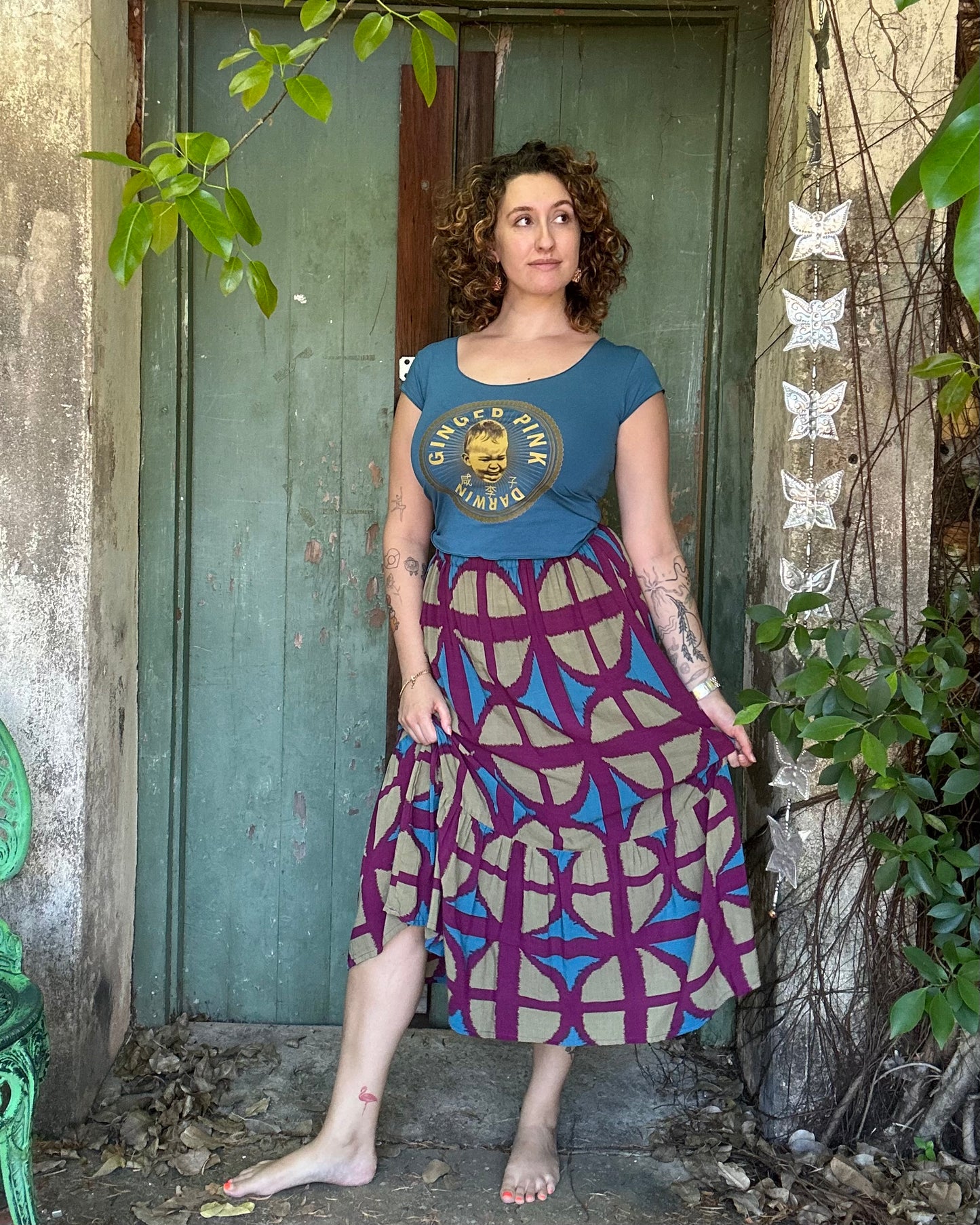 Ruffle Skirt in various Breezeblock Colourways