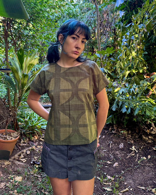 Hang around top in Urban Camo