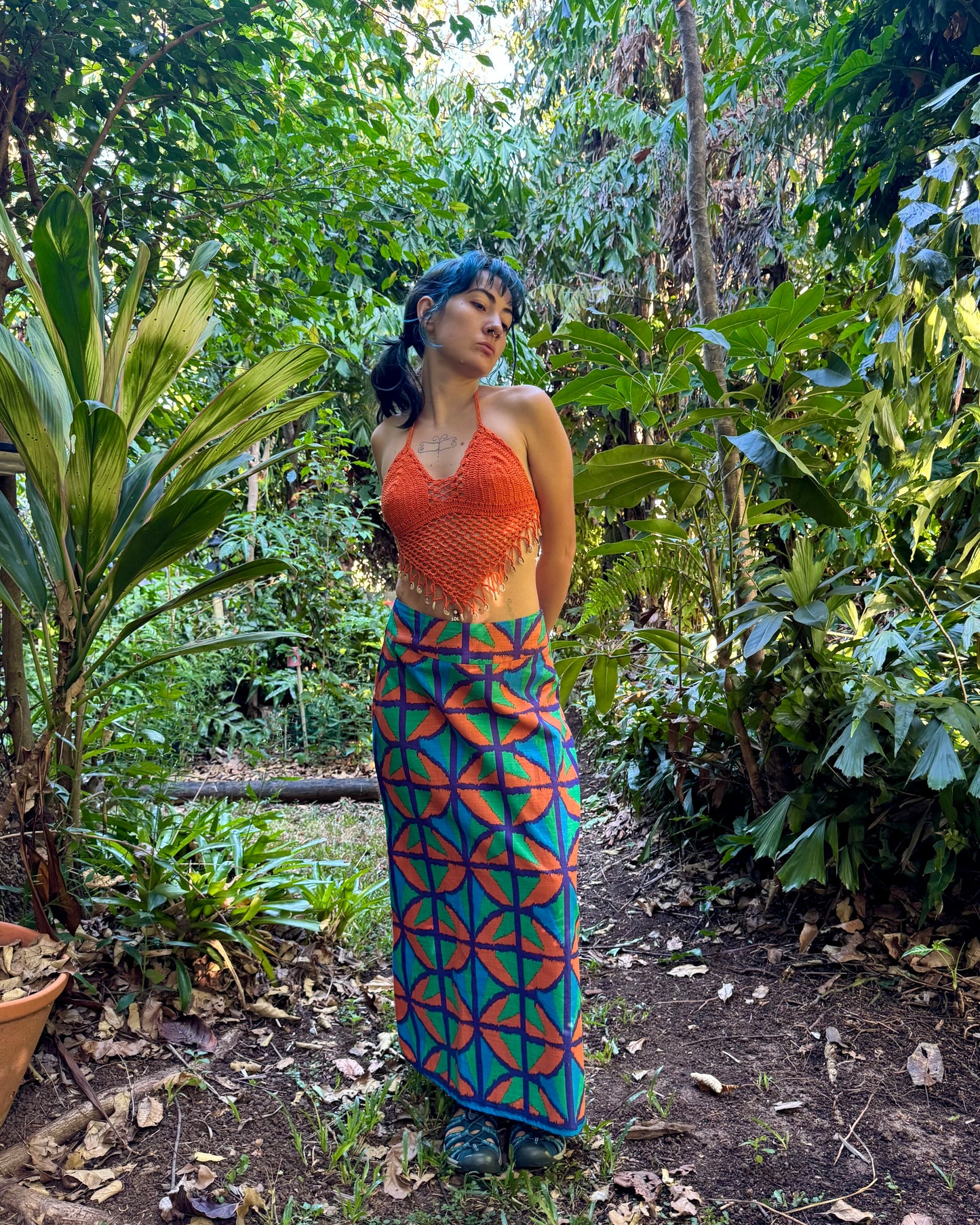 Jungle Juice A-Line Maxi Skirt