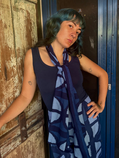 Mood Indigo Scarf