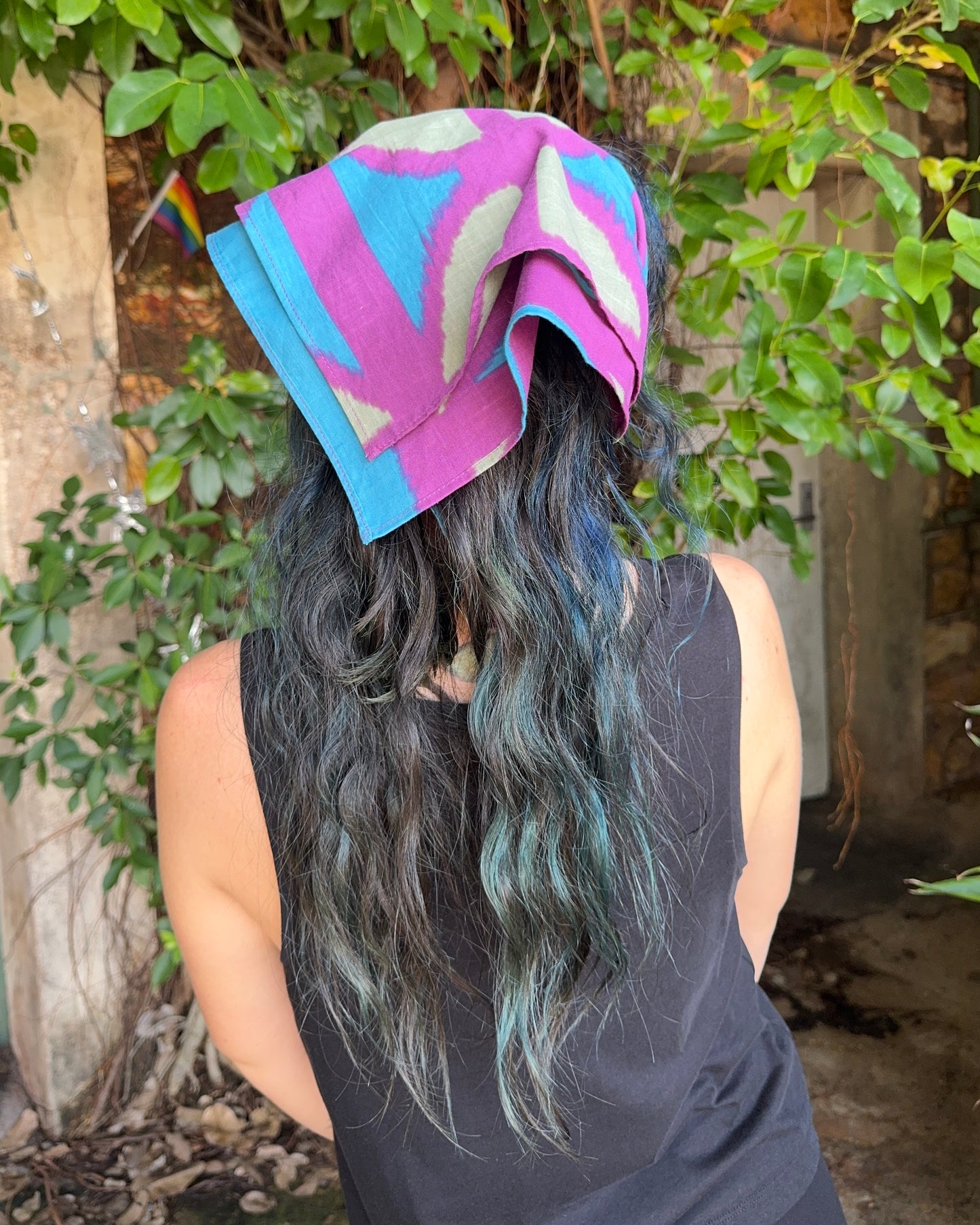 Cotton Breezeblock Bandana