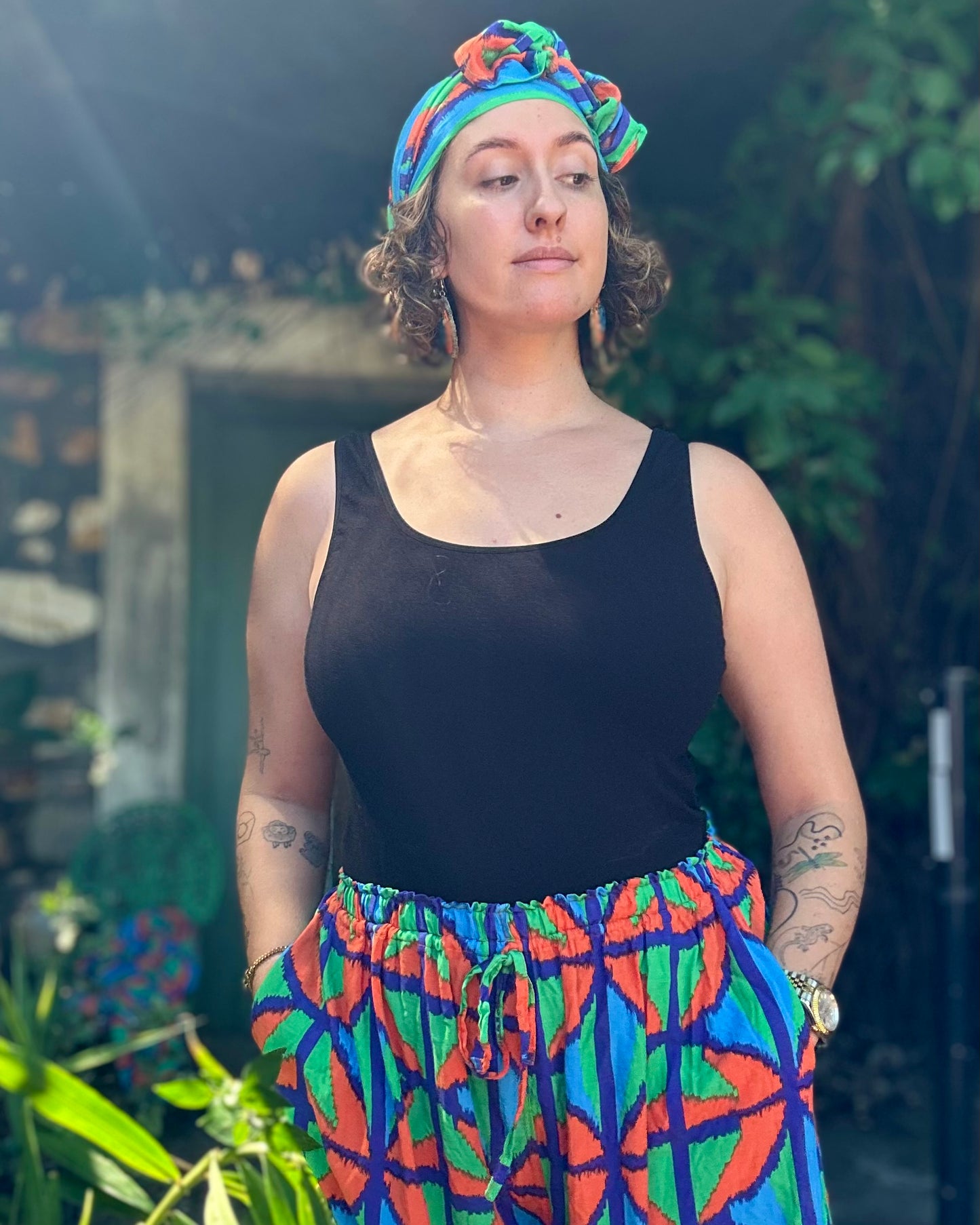 Jungle Juice rayon Bandana