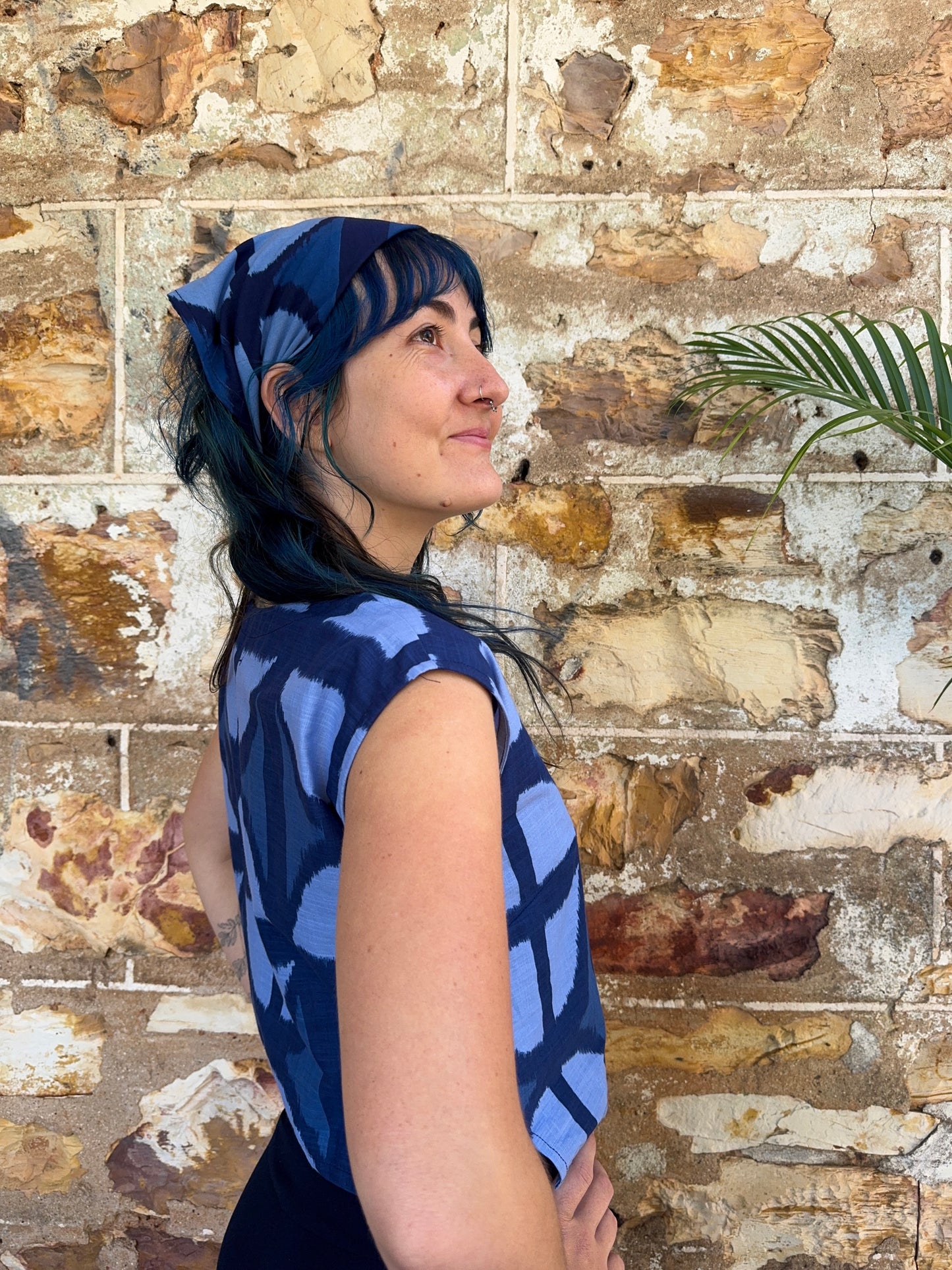 Box top in Mood Indigo