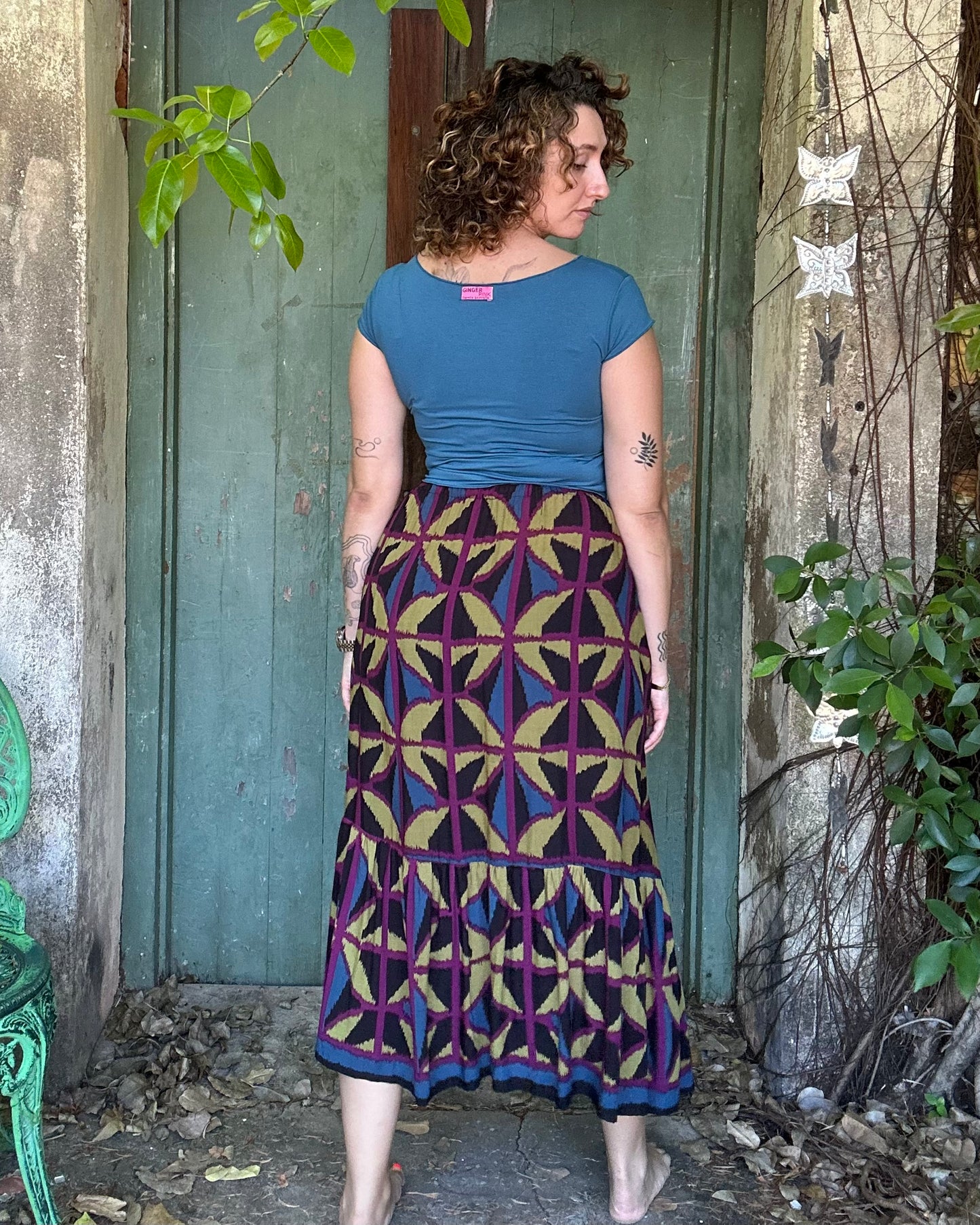 Ruffle Skirt in various Breezeblock Colourways