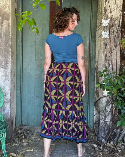 Ruffle Skirt in various Breezeblock Colourways