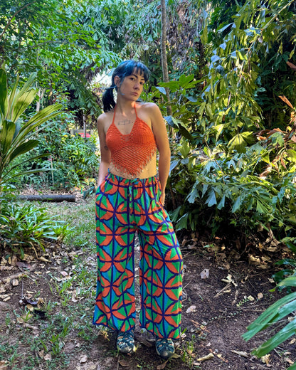 Lounge pants in Jungle Juice