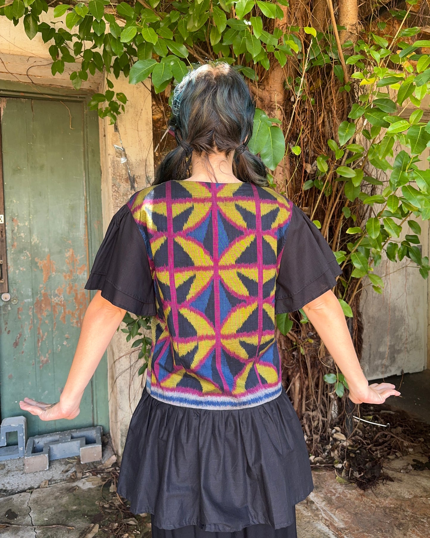 IKat Jester Dress in Black