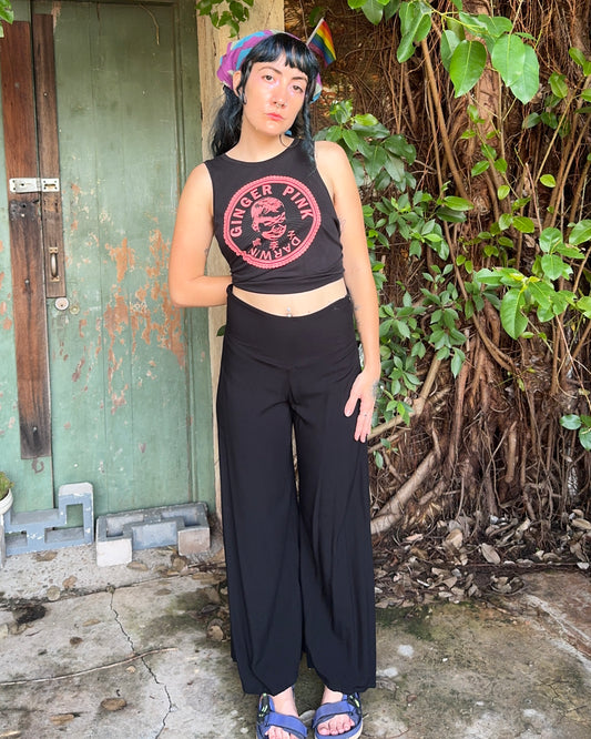 Classic Culottes in Black - Long Length