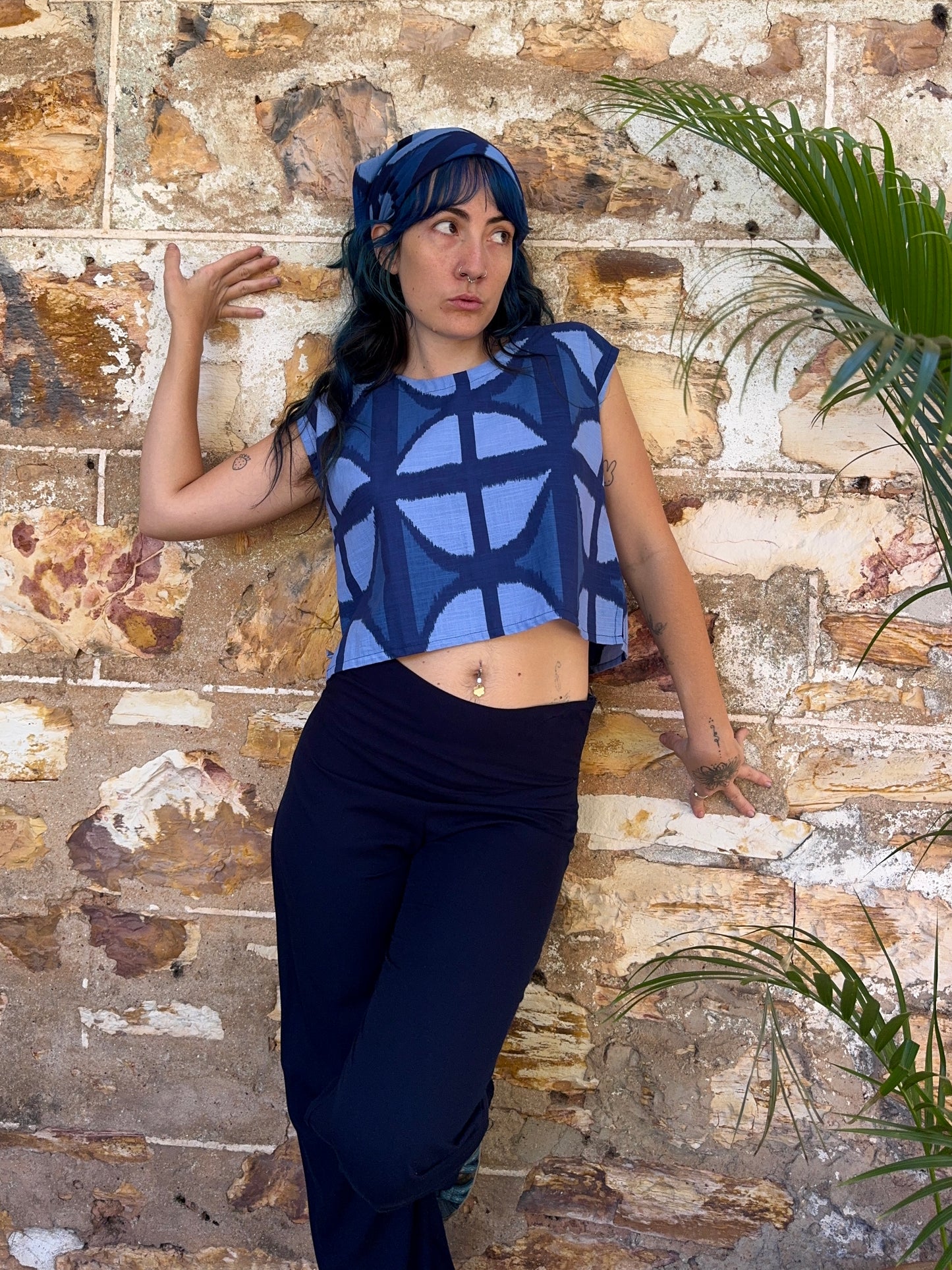 Box top in Mood Indigo