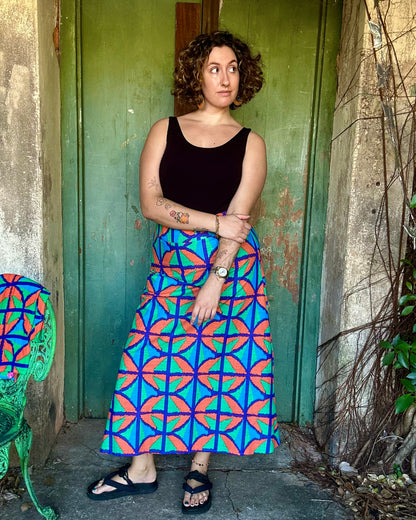 Jungle Juice A-Line Maxi Skirt