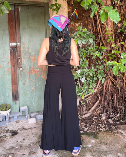 Classic Culottes in Black - Long Length