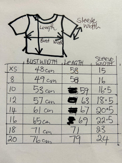 Kiku Top in Midnight Garden Print