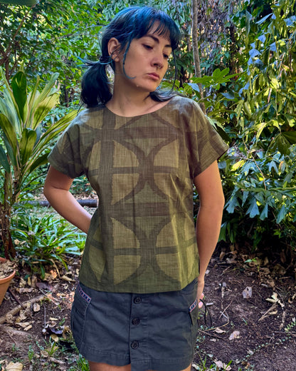 Hang around top in Urban Camo