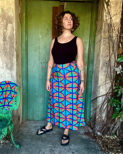 Jungle Juice A-Line Maxi Skirt