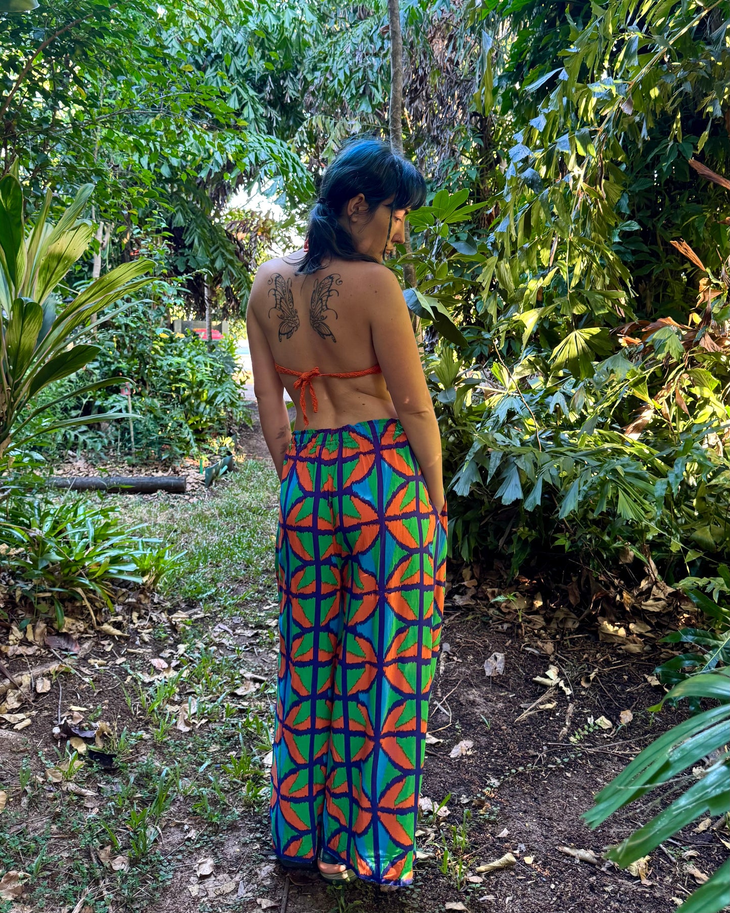 Lounge pants in Jungle Juice