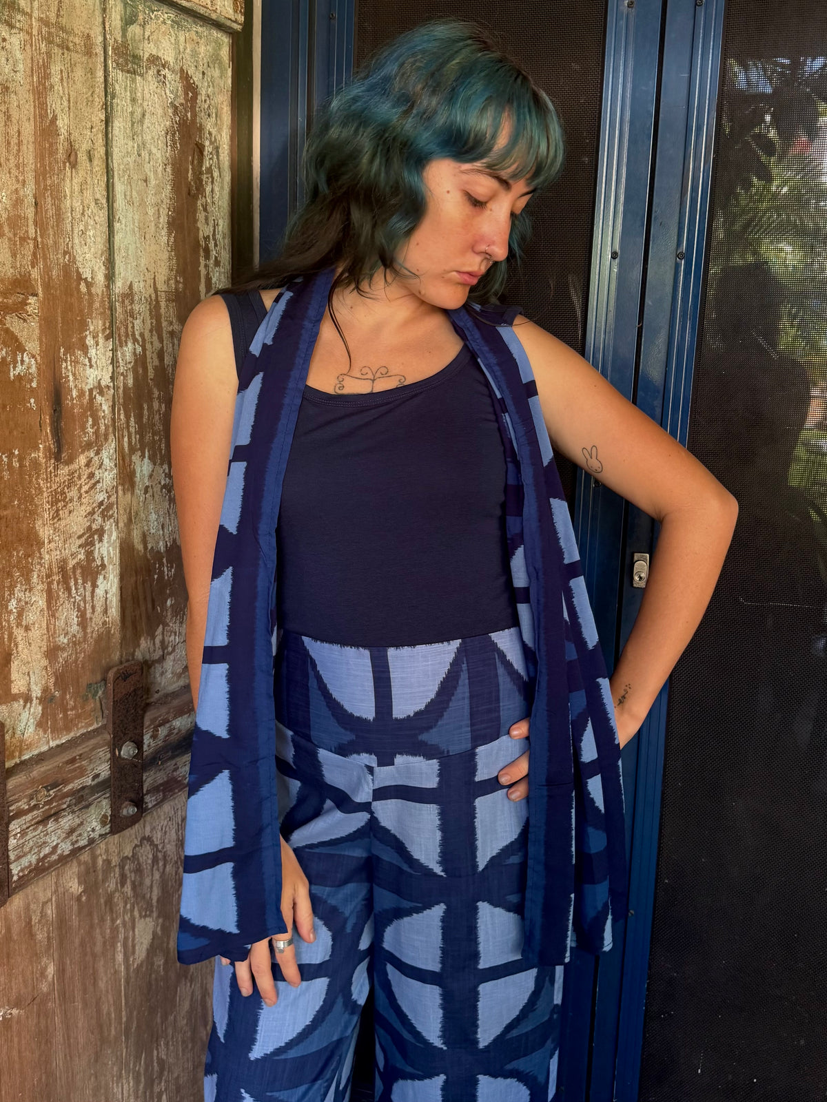 Mood Indigo Scarf