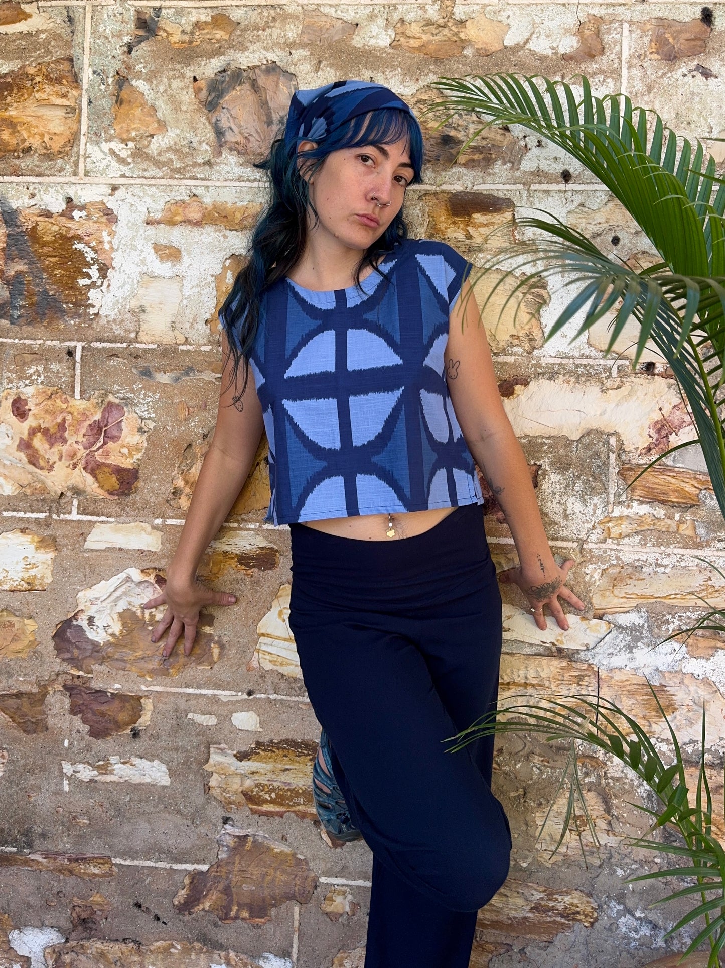 Box top in Mood Indigo