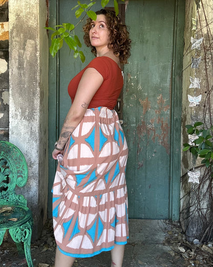 Ruffle Skirt in various Breezeblock Colourways