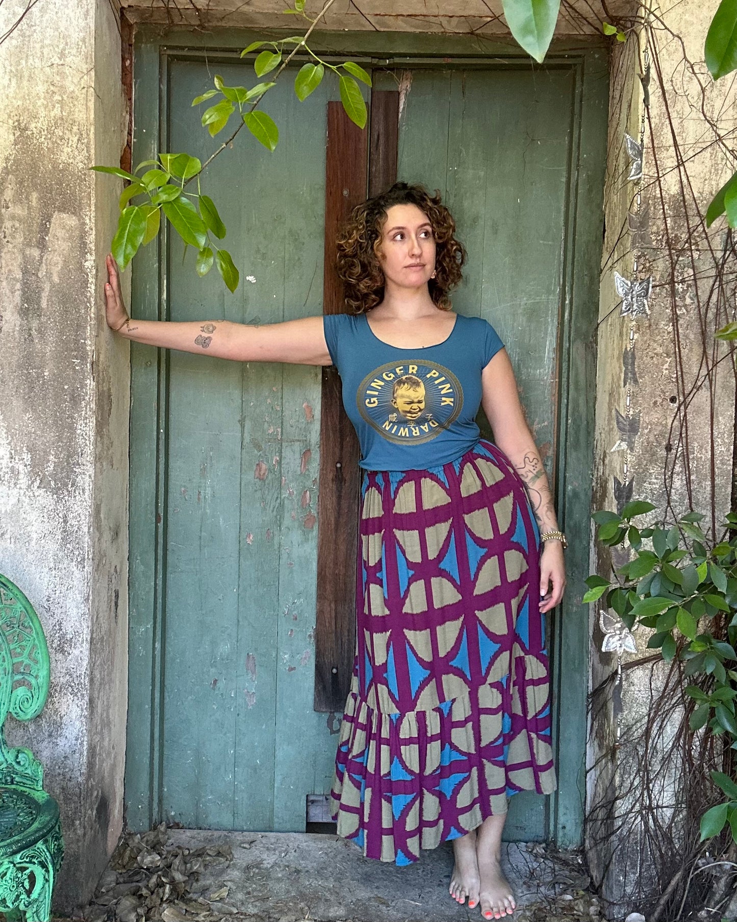 Ruffle Skirt in various Breezeblock Colourways