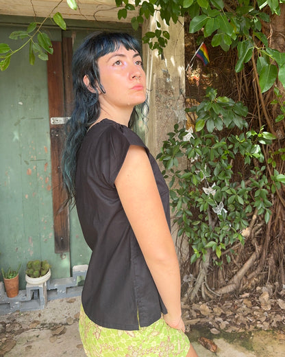 Cotton Courtney Cap Top in Various Colours