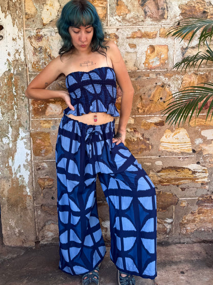 Lounge pants in Mood Indigo