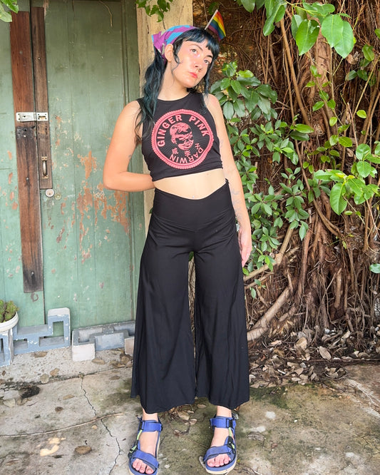 Classic Culottes In Black