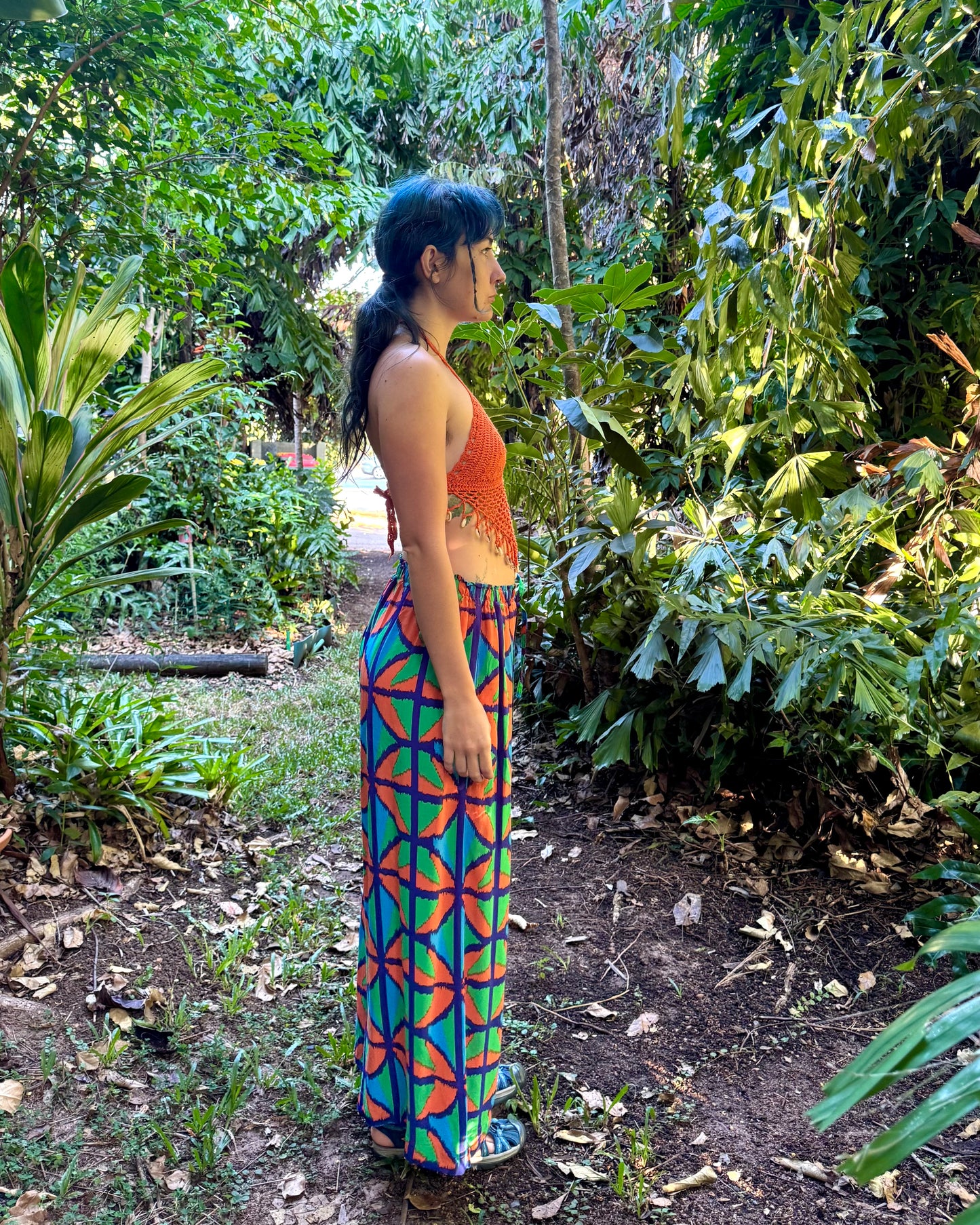 Lounge pants in Jungle Juice