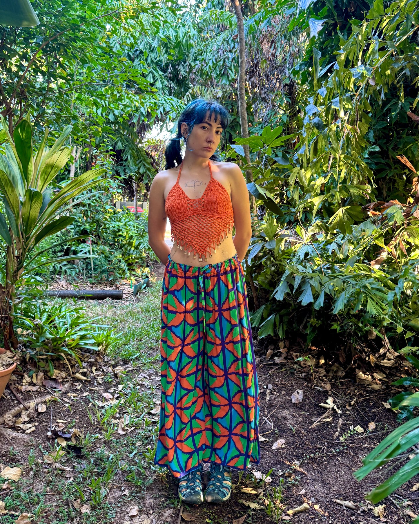 Lounge pants in Jungle Juice