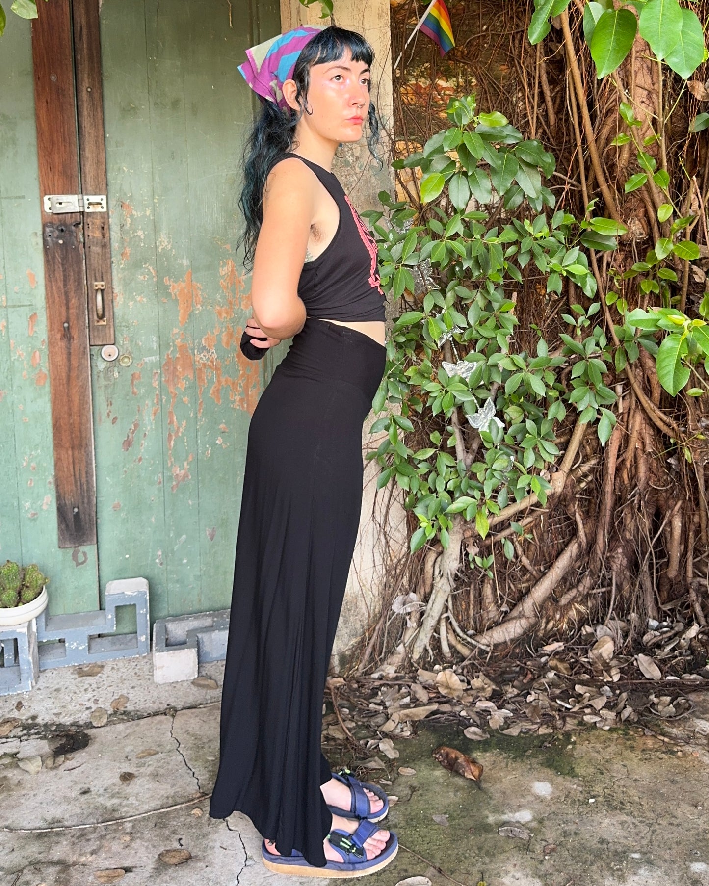 Classic Culottes in Black - Long Length