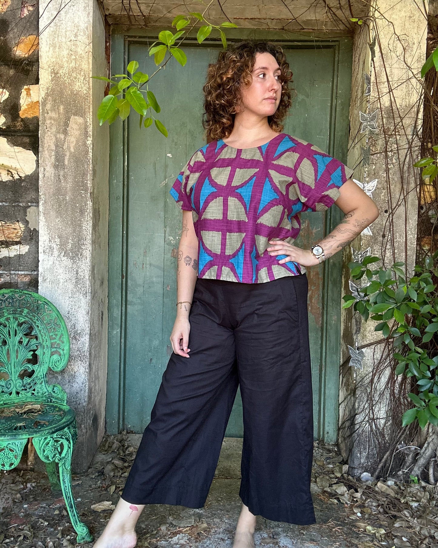 Hang around top in Original BreezeBlock