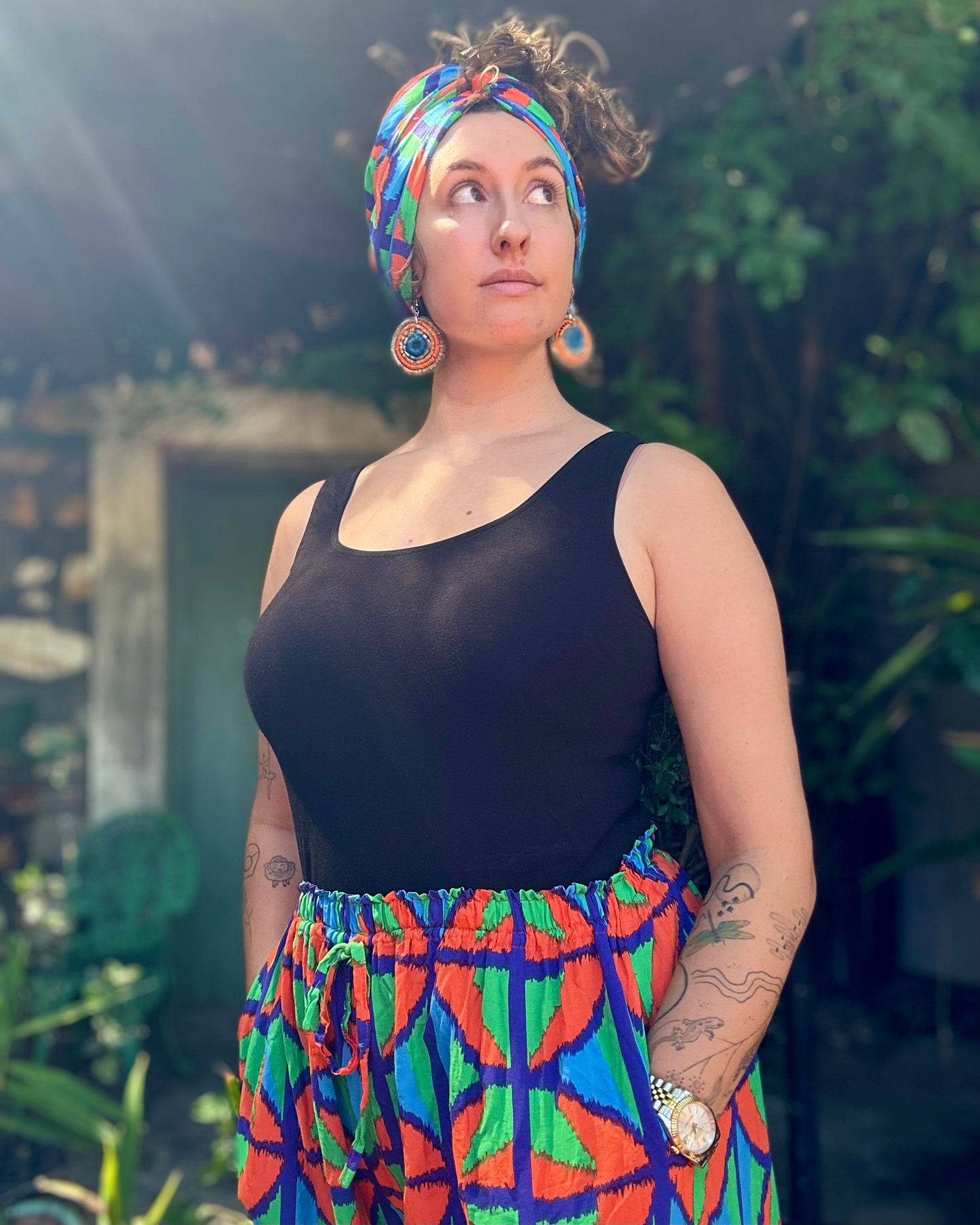 Jungle Juice rayon Bandana