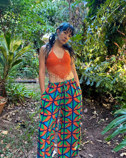 Lounge pants in Jungle Juice