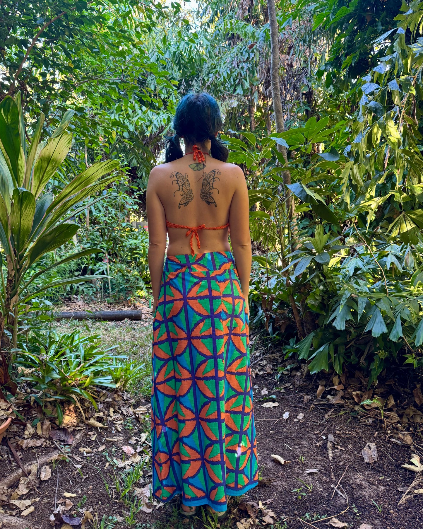 Jungle Juice A-Line Maxi Skirt