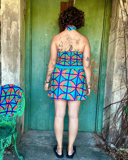 A-Line Skirt: Above Knee length Jungle Juice