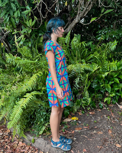 Hang Around Dress in Jungle Juice Above knee