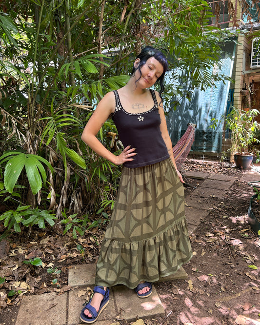 Ruffle Skirt in various Breezeblock Colourways